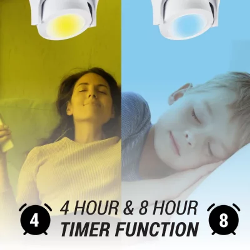 Bell + Howell Color Changing LED Puck Lights with Dimmable Feature and Includes Remote Control