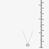 Ever Star (H-I / Si2-I1) Womens 1/ CT. T.W. Lab Grown White Diamond 10K Gold Round Pendant Necklace