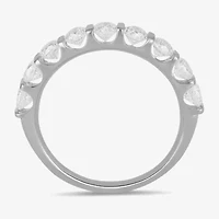 Womens 1 CT. T.W. Lab Grown White Diamond 10K Gold Band