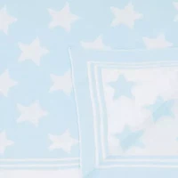 3 Stories Trading Company Reversible Knit Baby Blanket