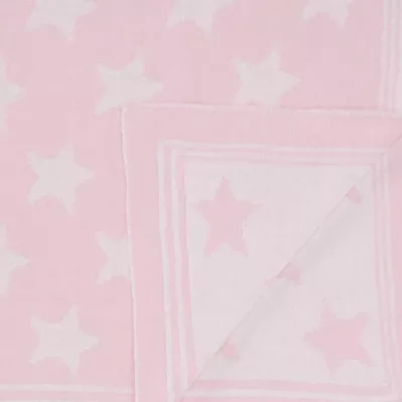 3 Stories Trading Company Reversible Knit Baby Blanket