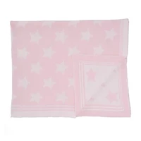 3 Stories Trading Company Reversible Knit Baby Blanket
