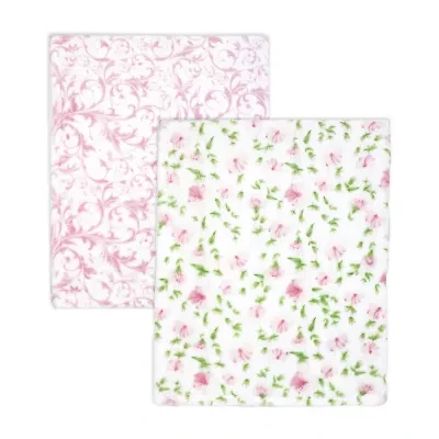 3 Stories Trading Company 2-pc. Fleece Baby Blanket