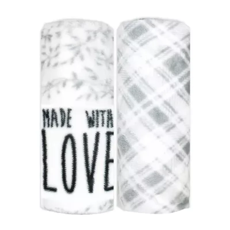 3 Stories Trading Company 3-pc. Baby Blanket and Toy Set