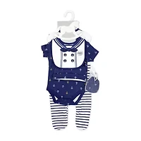 3 Stories Trading Company Baby Boys 5-pc.Layette Set