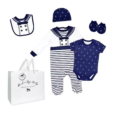 3 Stories Trading Company Baby Boys 5-pc.Layette Set
