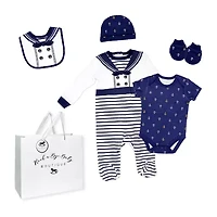 3 Stories Trading Company Baby Boys 5-pc.Layette Set