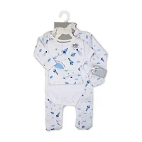 3 Stories Trading Company Baby Boys 5-pc.Layette Set