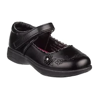Petalia Little & Big Kid Girls Round Closed Toe Mary Jane Shoes