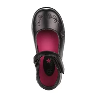 Petalia Little & Big Kid Girls Round Closed Toe Mary Jane Shoes
