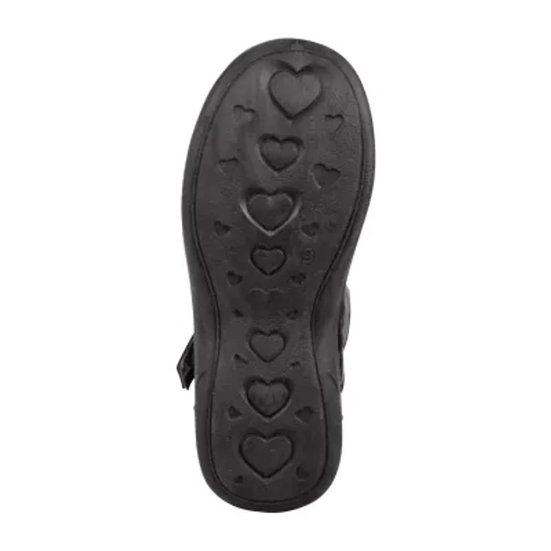Petalia Little & Big Kid Girls Round Closed Toe Mary Jane Shoes