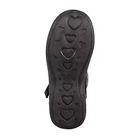 Petalia Little & Big Kid Girls Round Closed Toe Mary Jane Shoes