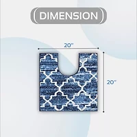 Better Trends Savio Bath Contour Rug