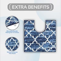 Better Trends Savio Bath Contour Rug