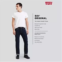 Levi's Mens 501 Regular Fit Straight Leg Jean