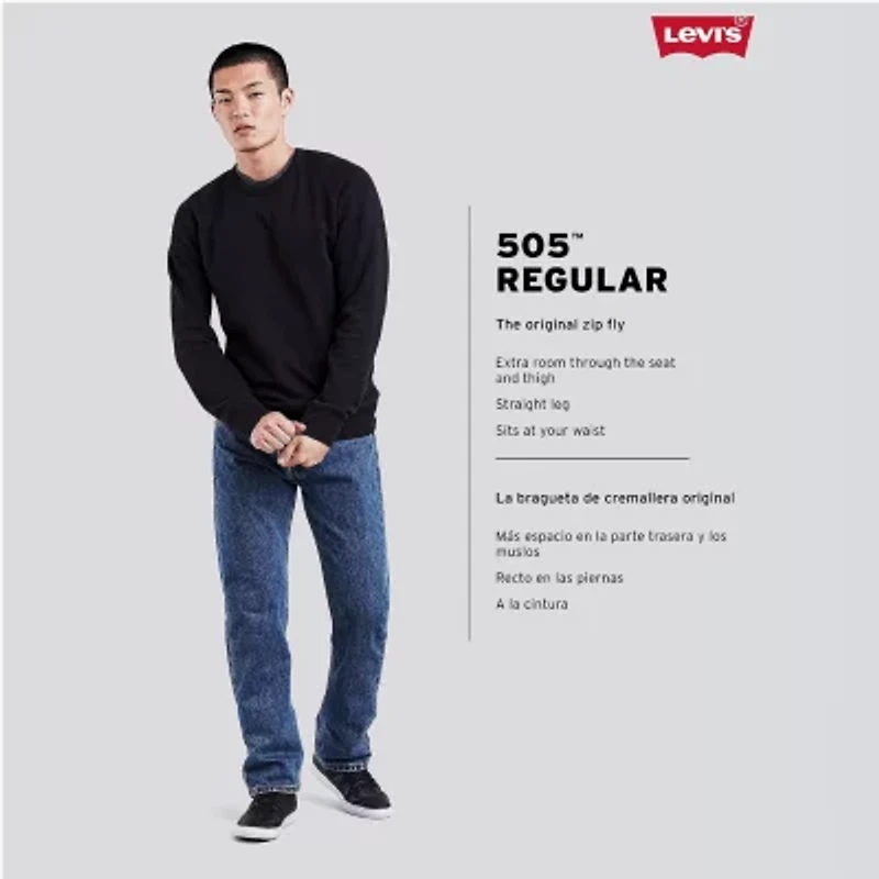 Levi’s® Men's 505™ Straight Regular Fit Jeans