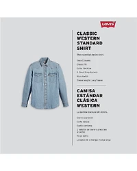 Levi's® Big and Tall Mens Long Sleeve Western Shirt