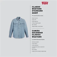 Levi's Big and Tall Mens Long Sleeve Western Shirt