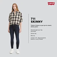 Levi's® Womens Mid Rise 711™ Skinny Jean