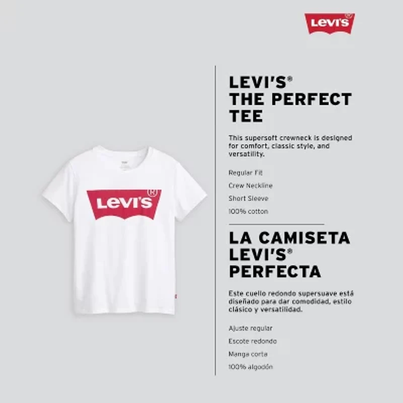 Levi's® Women's Plus Crew Neck Short Sleeve T-Shirt