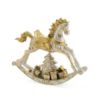 North Pole Trading Co. Rocking Horse Christmas Tabletop Decor