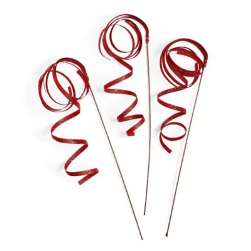 North Pole Trading Co. Red Curl Set 3-pc. Pick