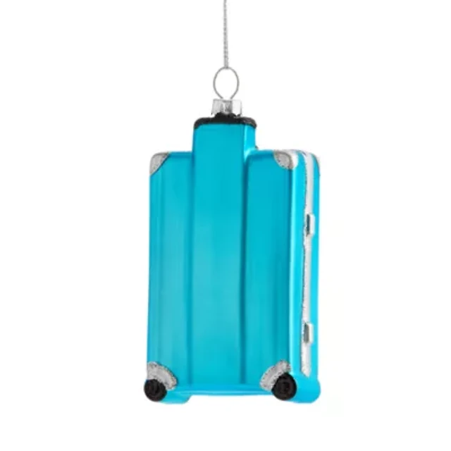 North Pole Trading Luggage Christmas Ornament at Foxvalley