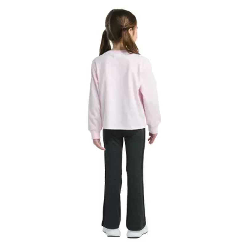 adidas Little Girls 2-pc. Pant Set