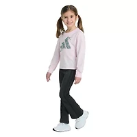 adidas Little Girls 2-pc. Pant Set