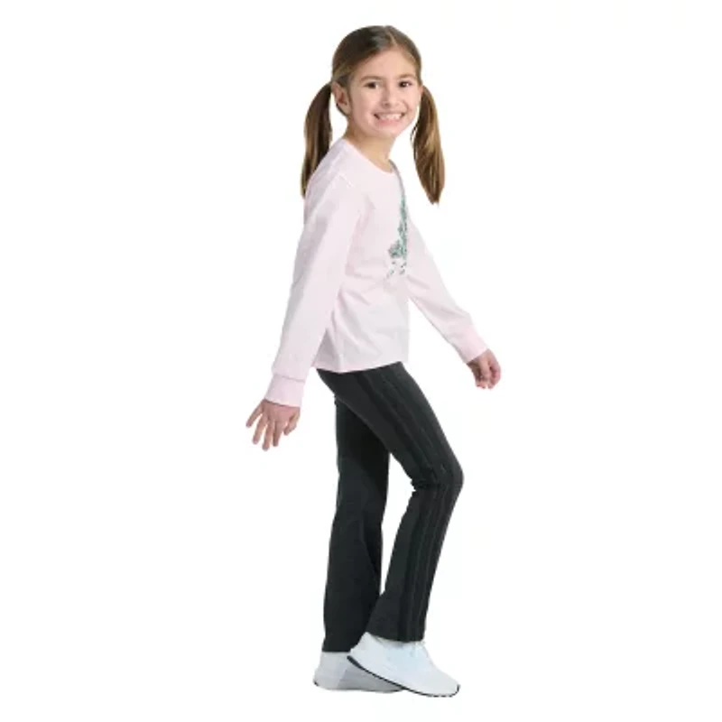 adidas Little Girls 2-pc. Pant Set