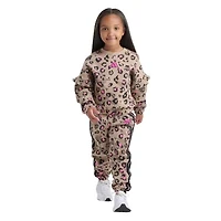 adidas Little Girls 2-pc. Pant Set