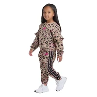 adidas Little Girls 2-pc. Pant Set