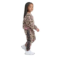 adidas Little Girls 2-pc. Pant Set