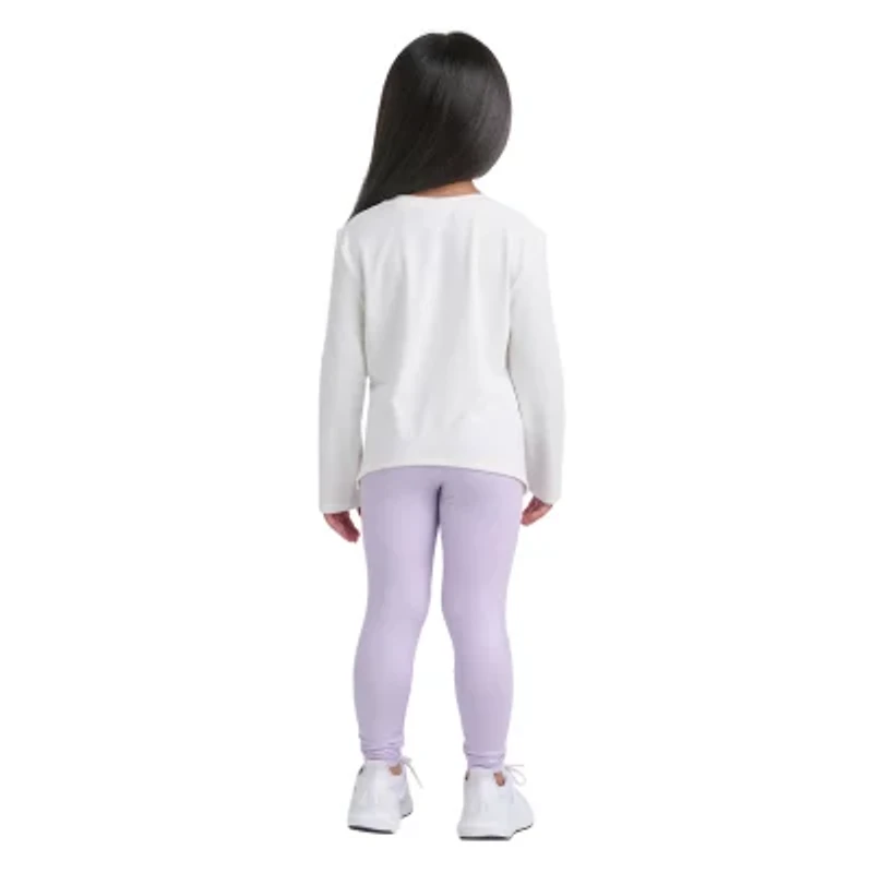 adidas Little Girls 2-pc. Legging Set