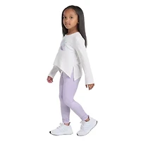 adidas Little Girls 2-pc. Legging Set