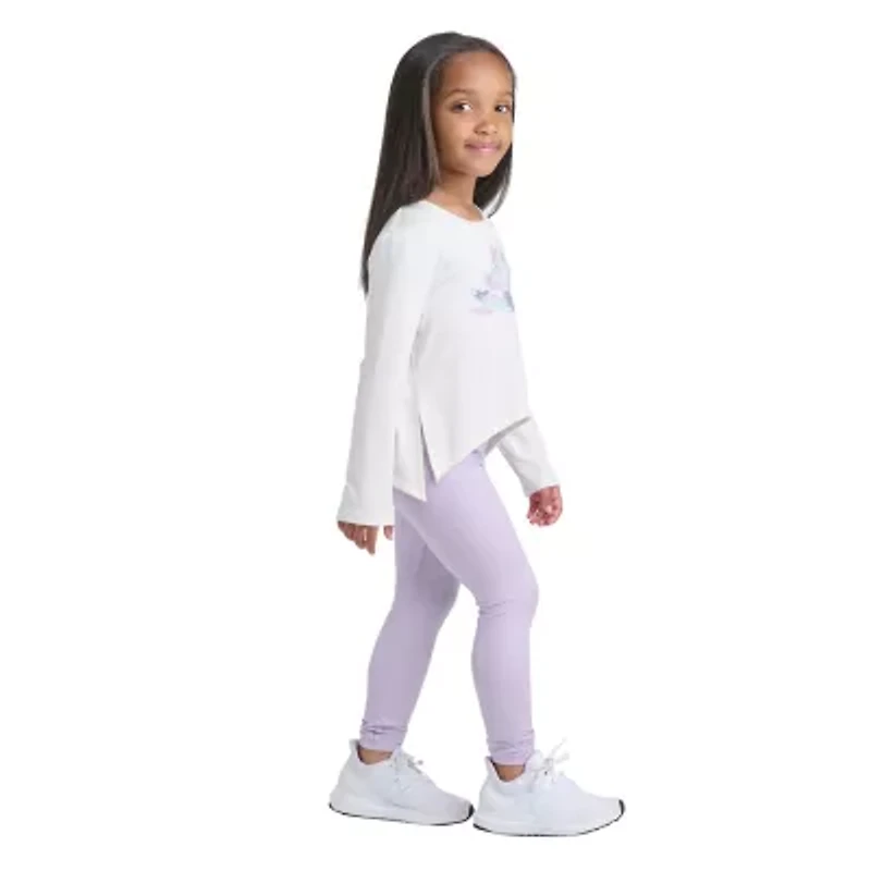 adidas Little Girls 2-pc. Legging Set