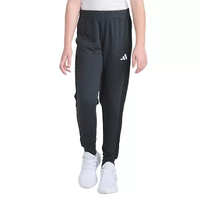 adidas Big Kid Girls Drawstring Waist Cuffed Mid Rise Slim Fit Jogger Pant