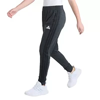 adidas Big Kid Girls Drawstring Waist Cuffed Mid Rise Slim Fit Jogger Pant