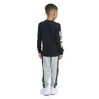 adidas Little Boys 2-pc. Pant Set