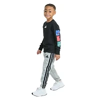 adidas Little Boys 2-pc. Pant Set