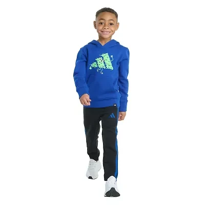 adidas Little Boys 2-pc. Pant Set