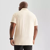 Stylus Big and Tall Mens Regular Fit Short Sleeve Polo Shirt
