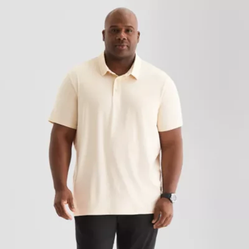 Stylus Big and Tall Mens Regular Fit Short Sleeve Polo Shirt