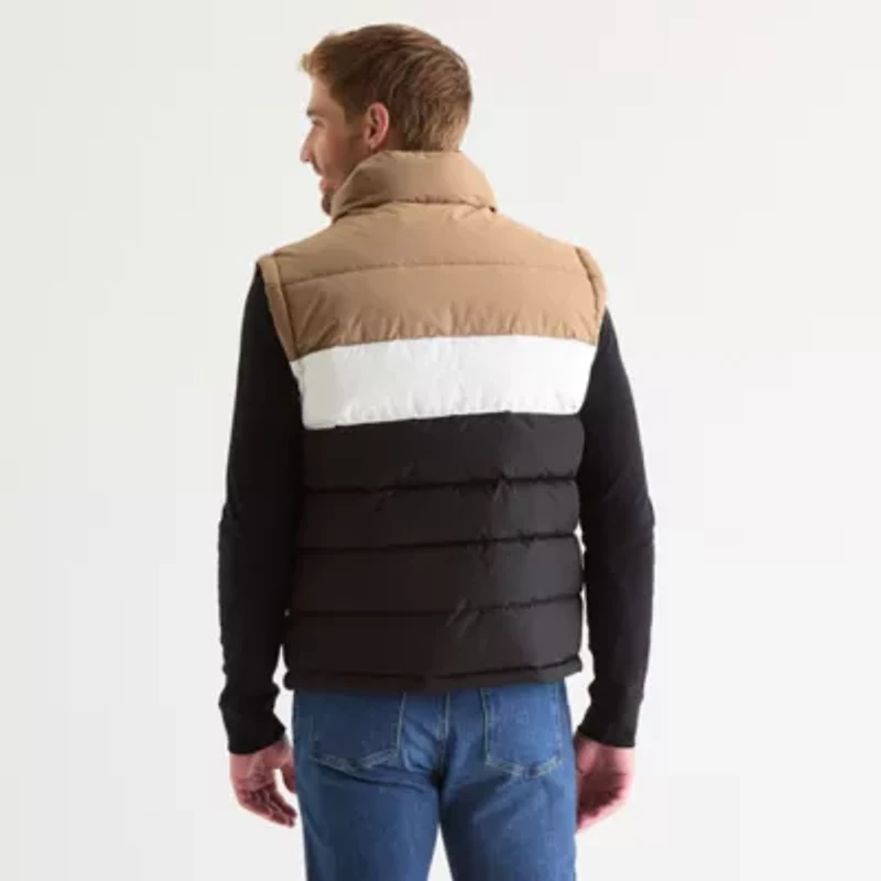 Canada Weather Gear Mens Water Resistant Heavyweight Puffer Vest