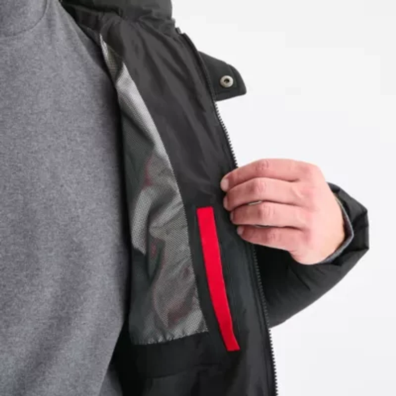 Canada Weather Gear Mens Water Resistant Heavyweight Puffer Jacket