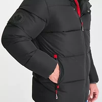 Canada Weather Gear Mens Water Resistant Heavyweight Puffer Jacket