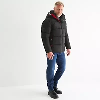 Canada Weather Gear Mens Water Resistant Heavyweight Puffer Jacket
