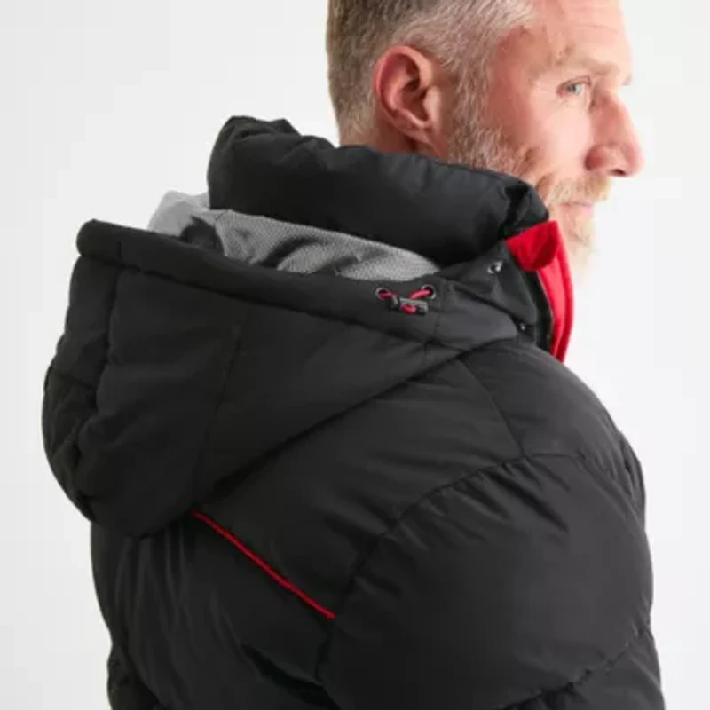 Canada Weather Gear Mens Water Resistant Heavyweight Puffer Jacket