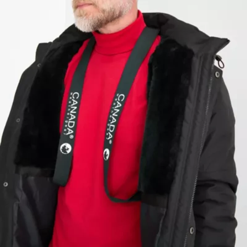 Canada Weather Gear Mens Water Resistant Heavyweight Parka