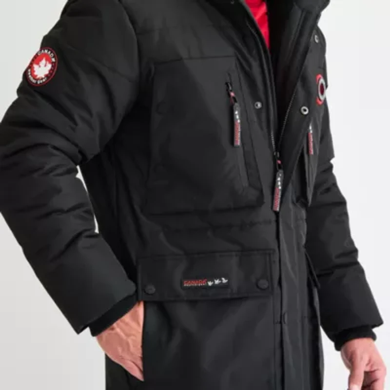 Canada Weather Gear Mens Water Resistant Heavyweight Parka